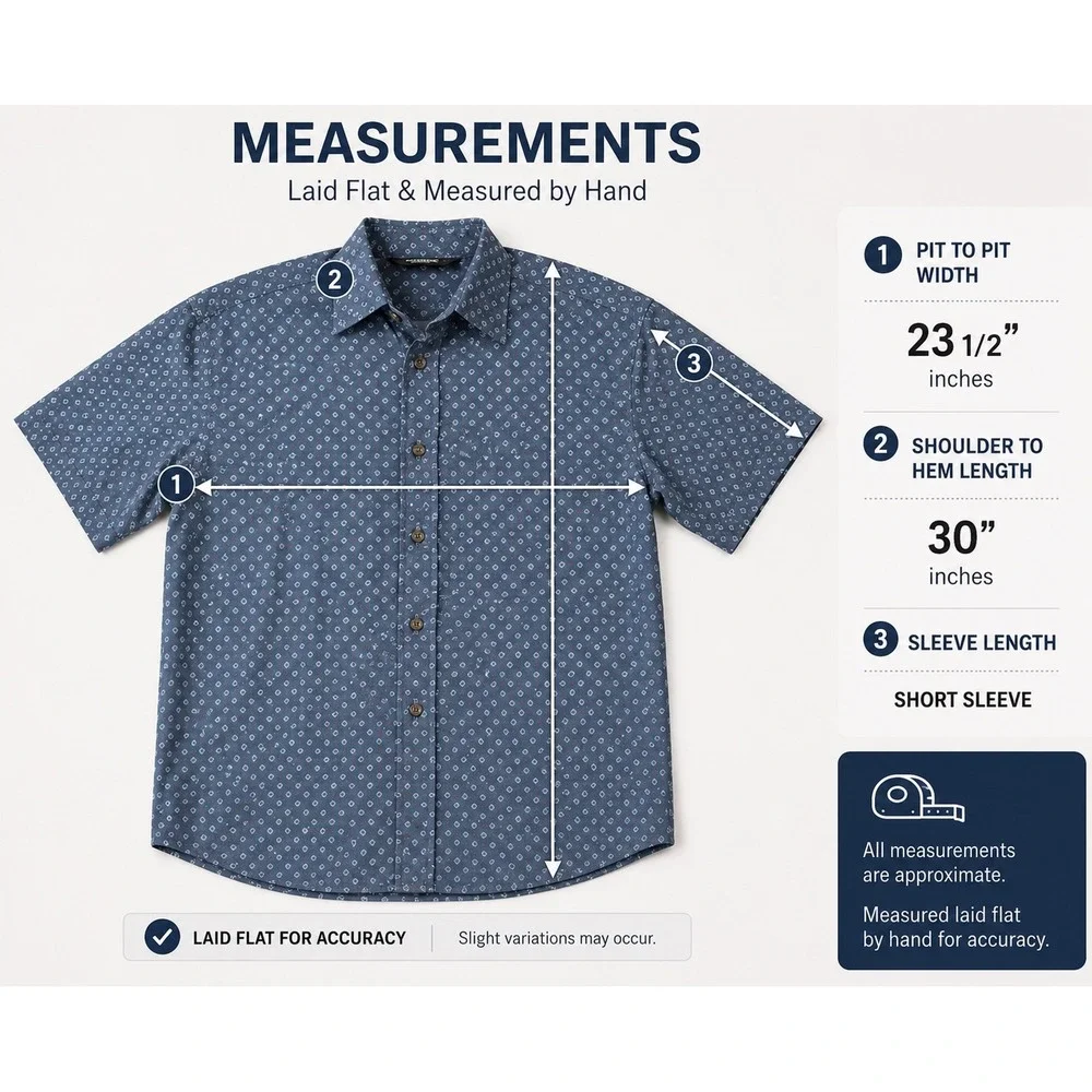 The North Face Button Up Shirt Mens Small Navy Blue Excellent Geometric NF0A3KF1